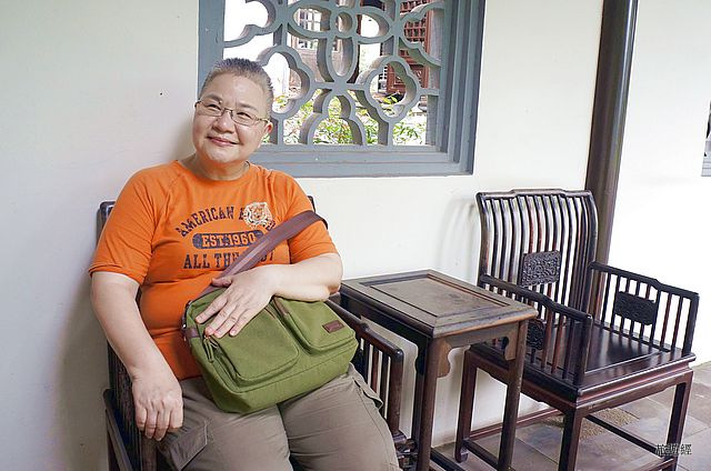 权威美食家胡天兰喜欢江南园林的精致.(图片提供╱李丽文)